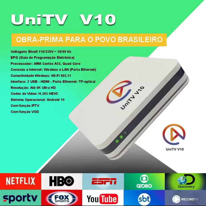 UniTV V10 4K Full HD
