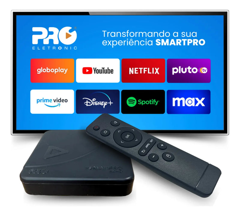 Smart Box Proeletronic Smartpro Prosb-3000/16 Gb 4K HD